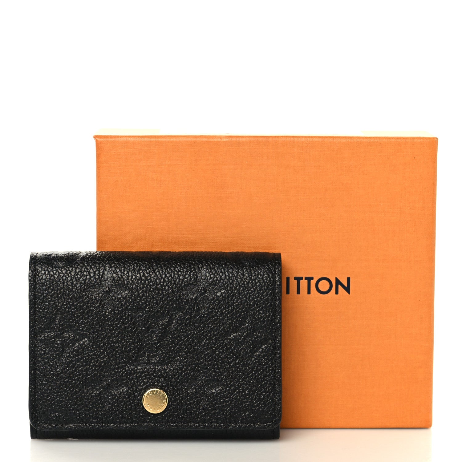 Empreinte Business Card Holder Black
