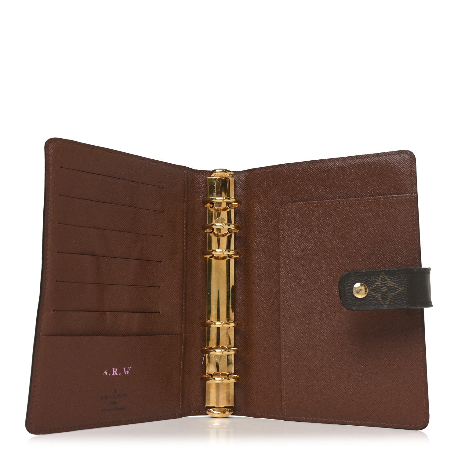 Monogram Medium Ring Agenda Cover