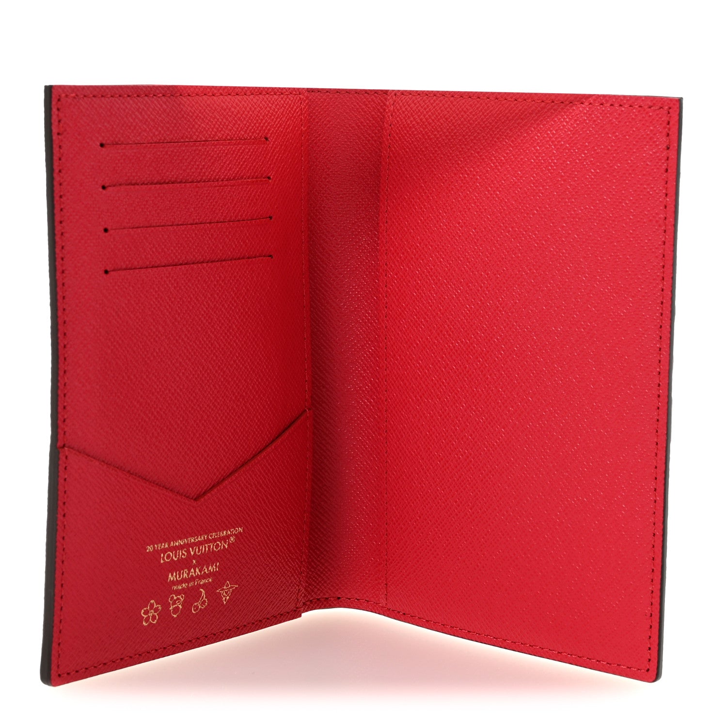 LV X TM Monogram Cerises Passport Cover