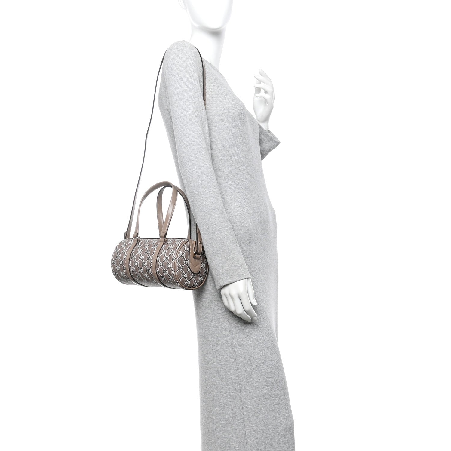 GG Shadow Monogram Shoulder Bag Beige