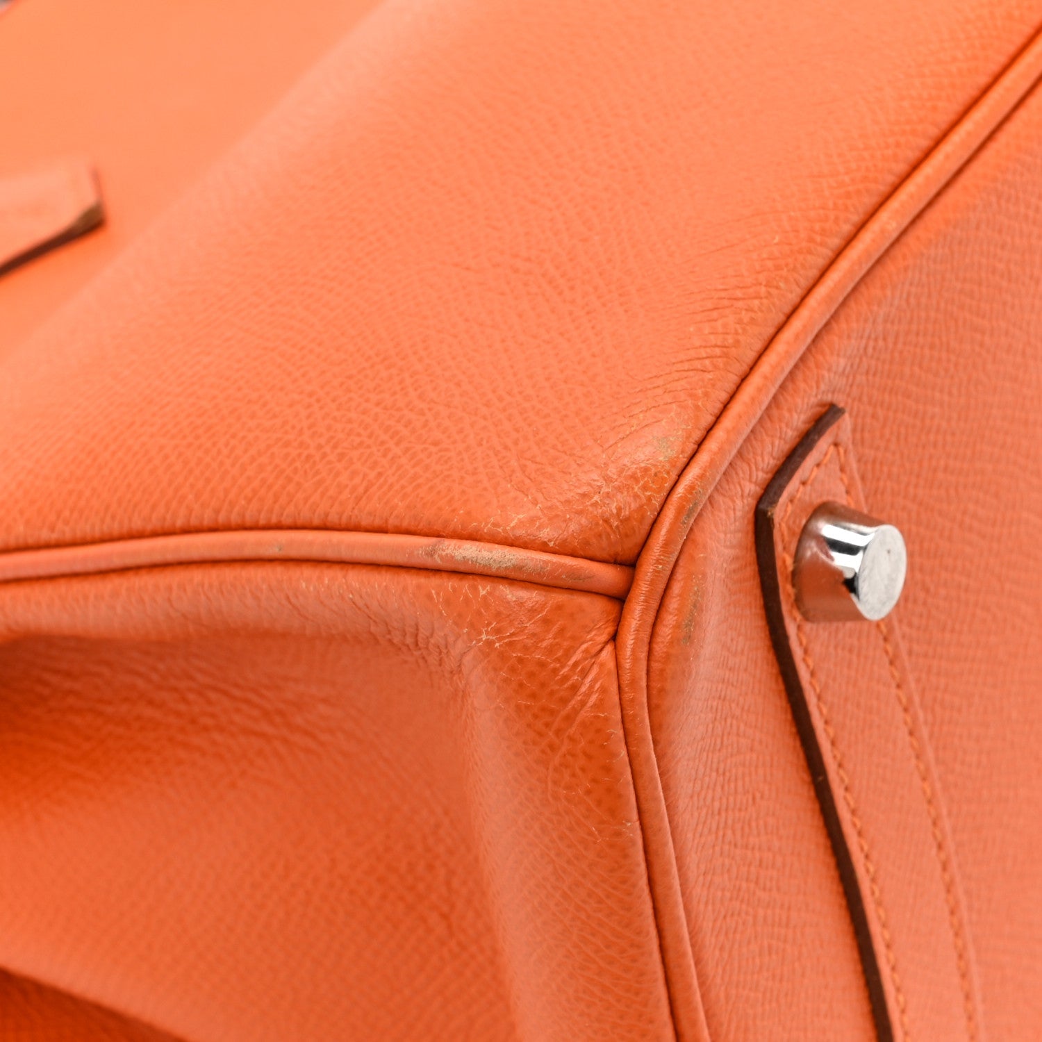Epsom Birkin 30 Orange