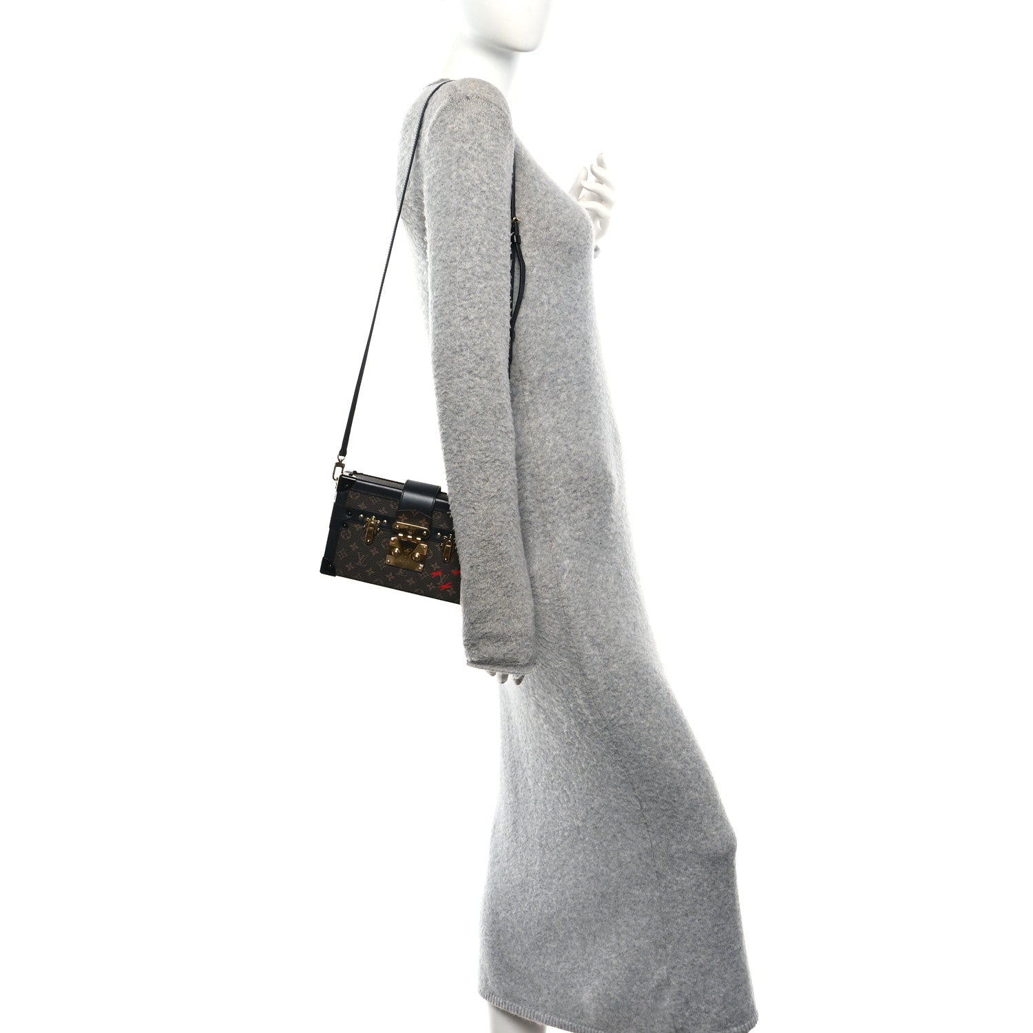 Monogram Petite Malle Black