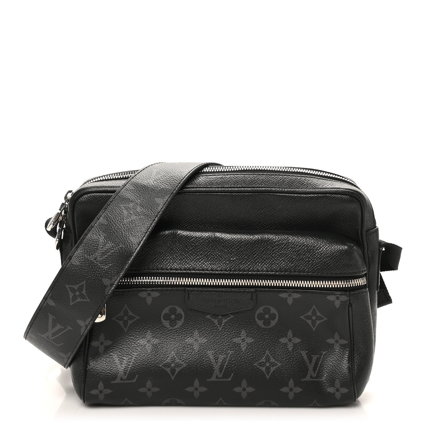 Taiga Monogram Eclipse Outdoor Messenger Black