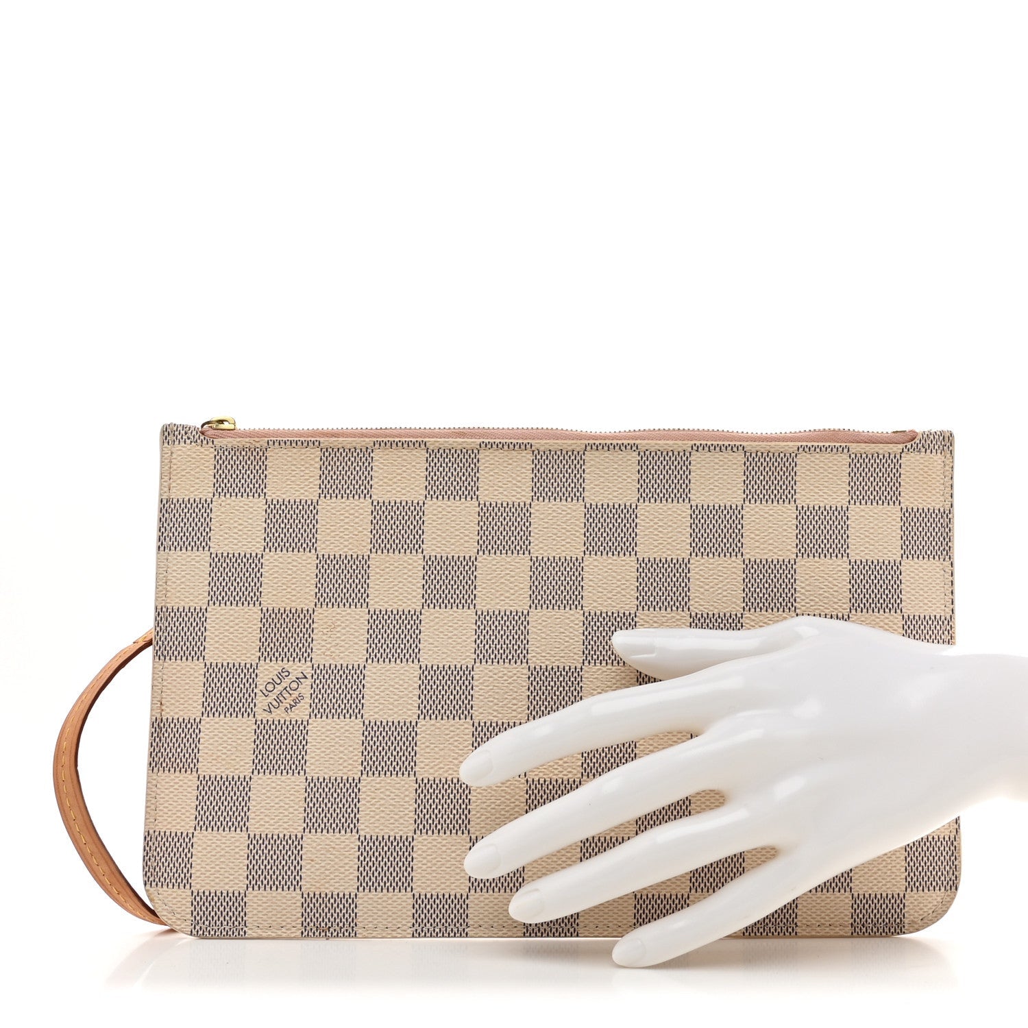 Damier Azur Neverfull MM GM Pochette Rose Ballerine