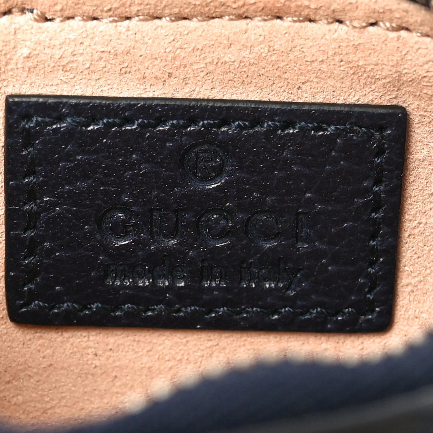 GG Supreme Monogram Web Ophidia Key Case Beige Blue