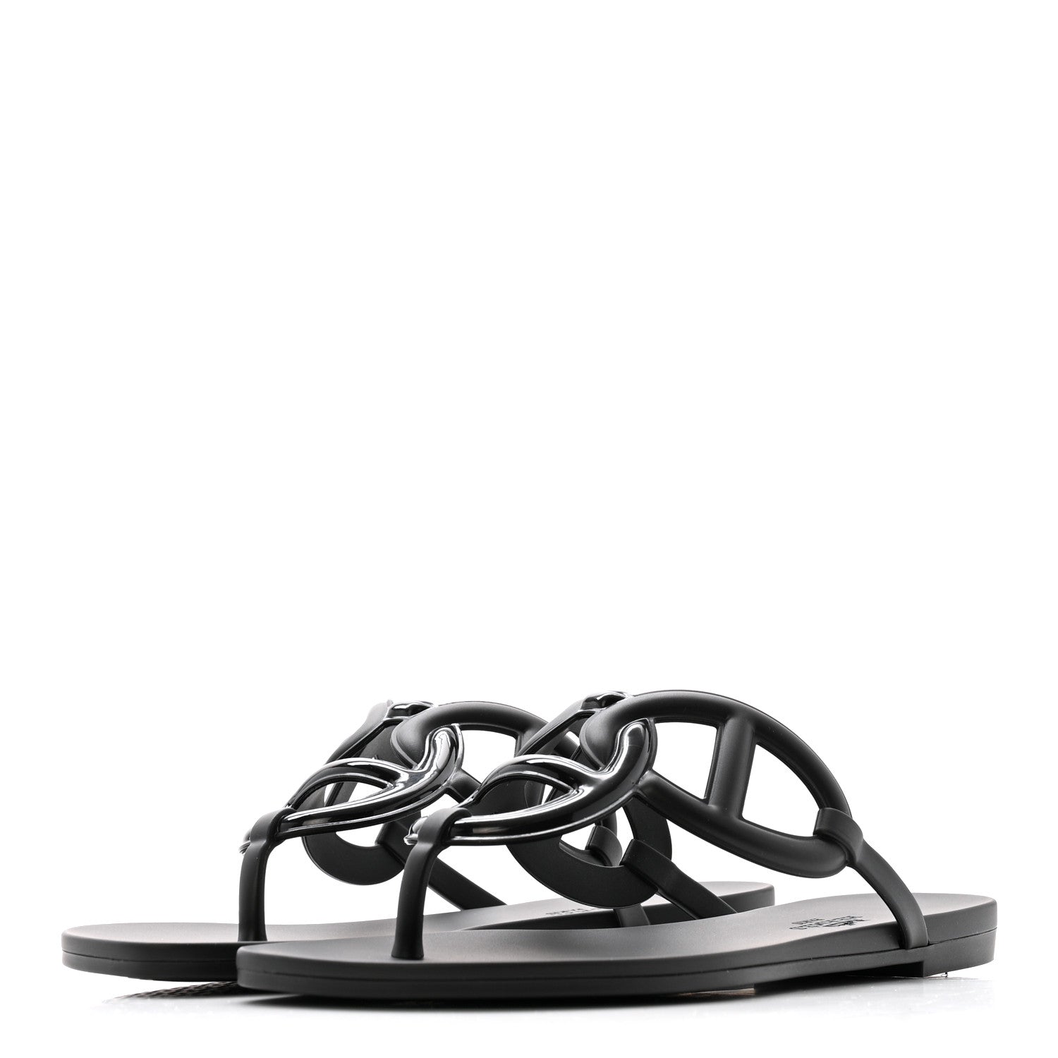 Rubber Womens Egerie Sandals 36 Black