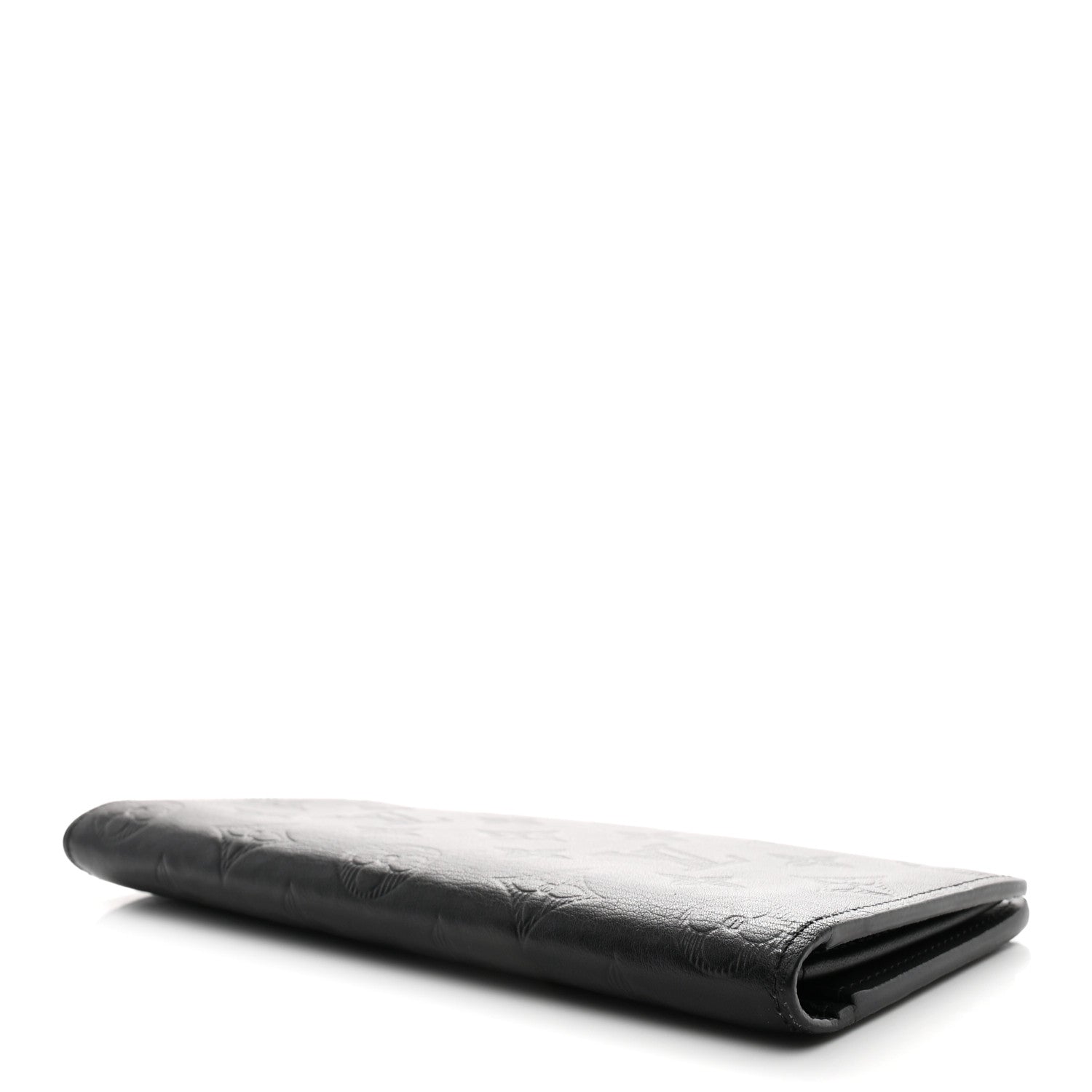 Calfskin Monogram Shadow Brazza Wallet Black