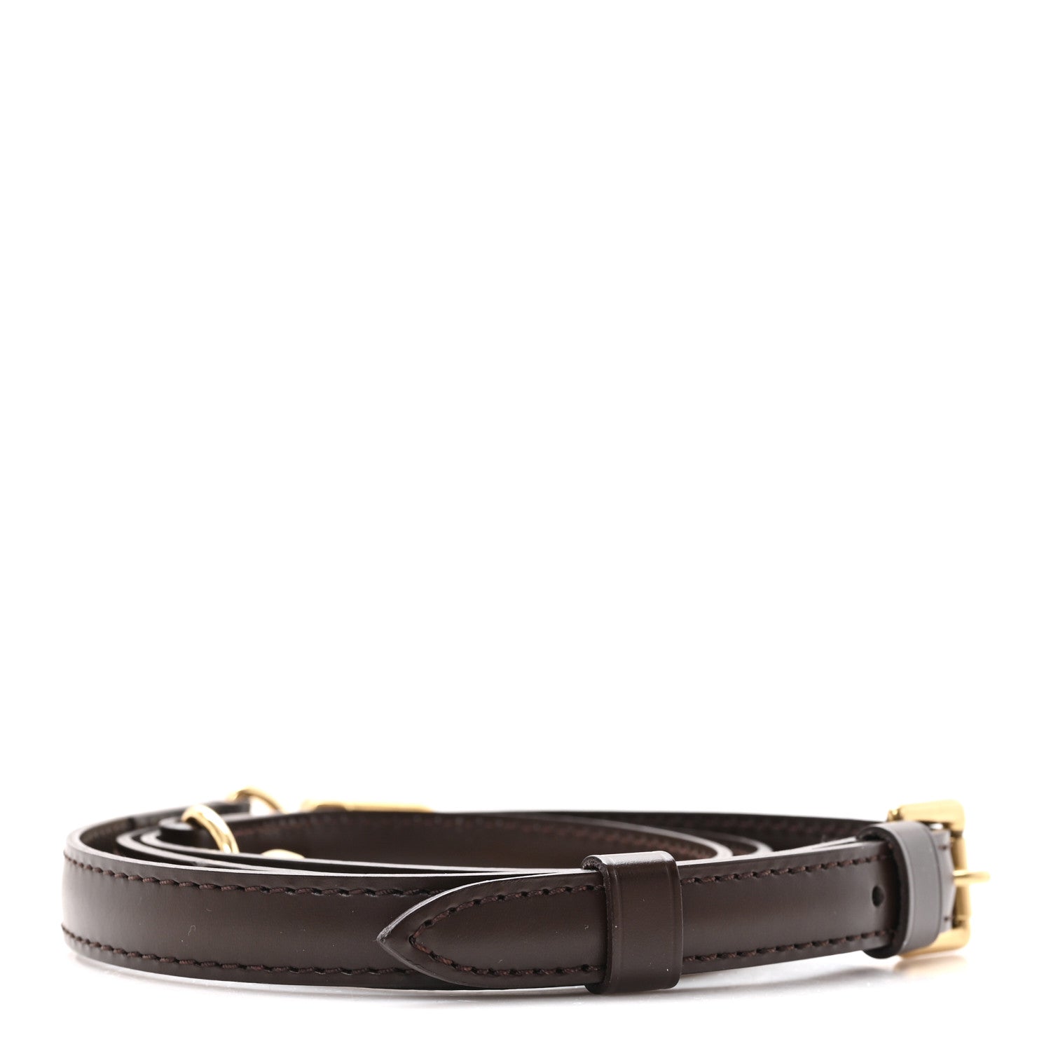 Calfskin 16mm Adjustable Shoulder Strap Brown