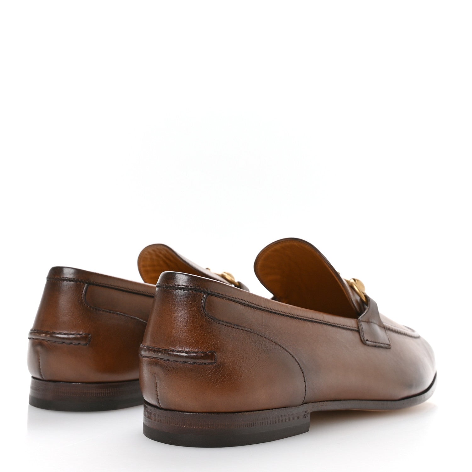 Betis Glamour Calfskin Horsebit Mens Jordaan Loafers 9 Fondente