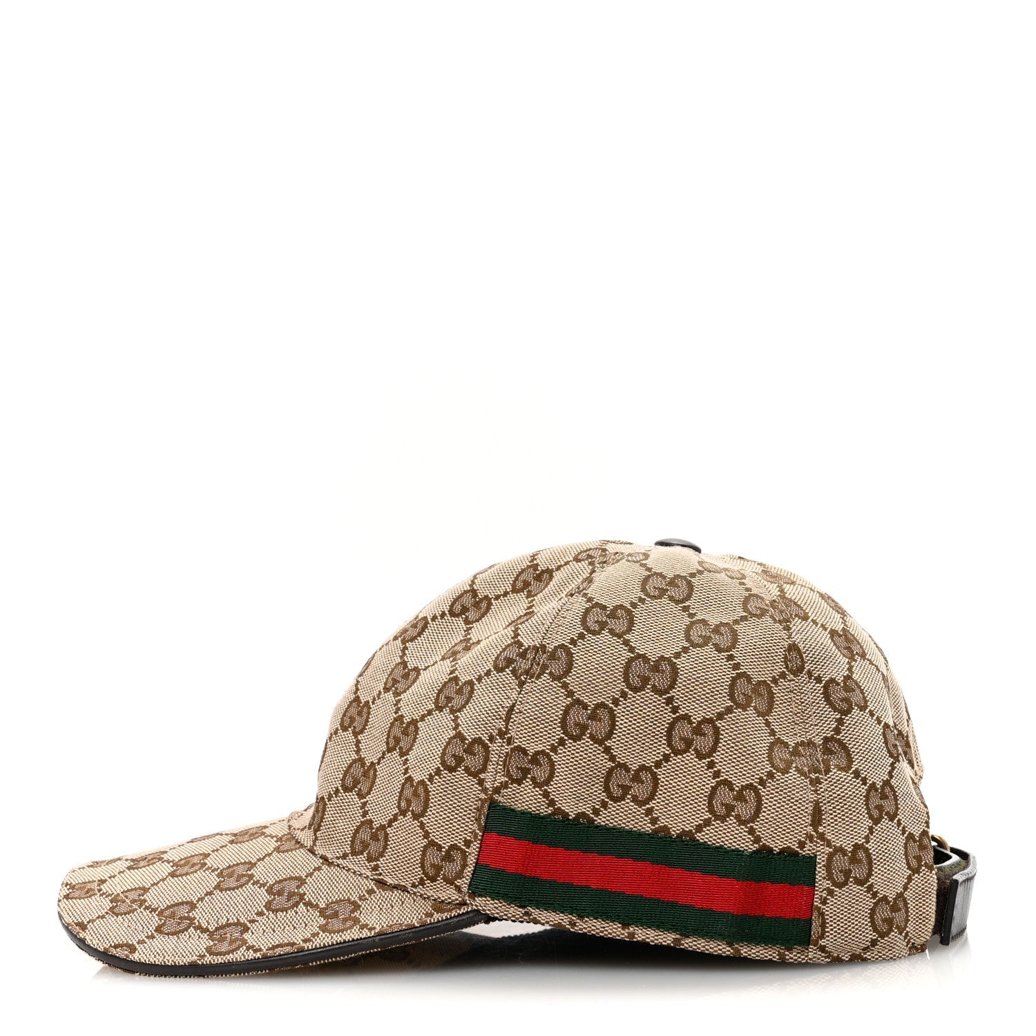Monogram Web Baseball Hat M Beige Cocoa