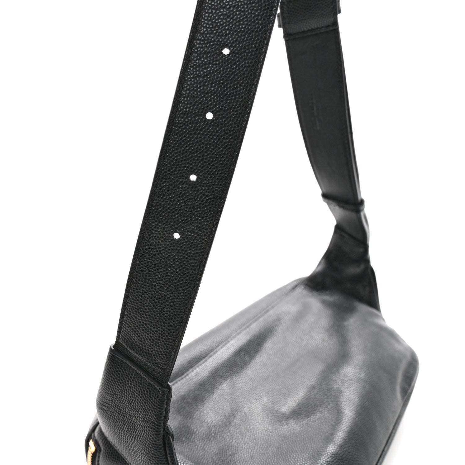 Grain De Poudre Monogram Belt Bag Black