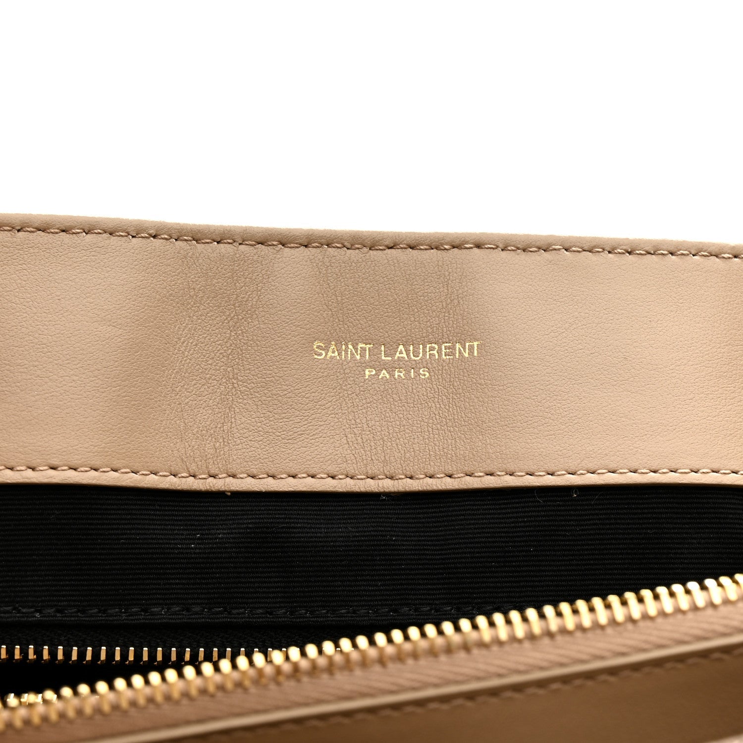 Calfskin Matelasse Large Loulou Monogram Chain Satchel Dark Beige