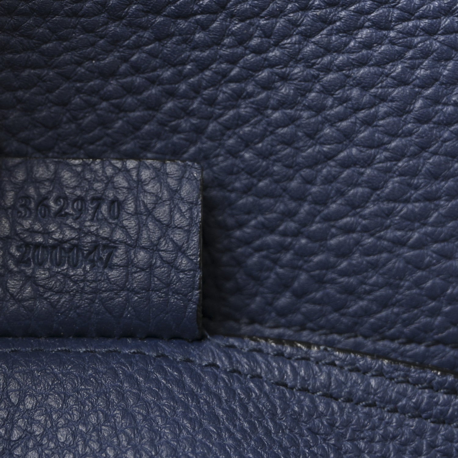 Soft Calfskin Medium Jackie Top Handle Bag Classic Blue Marine
