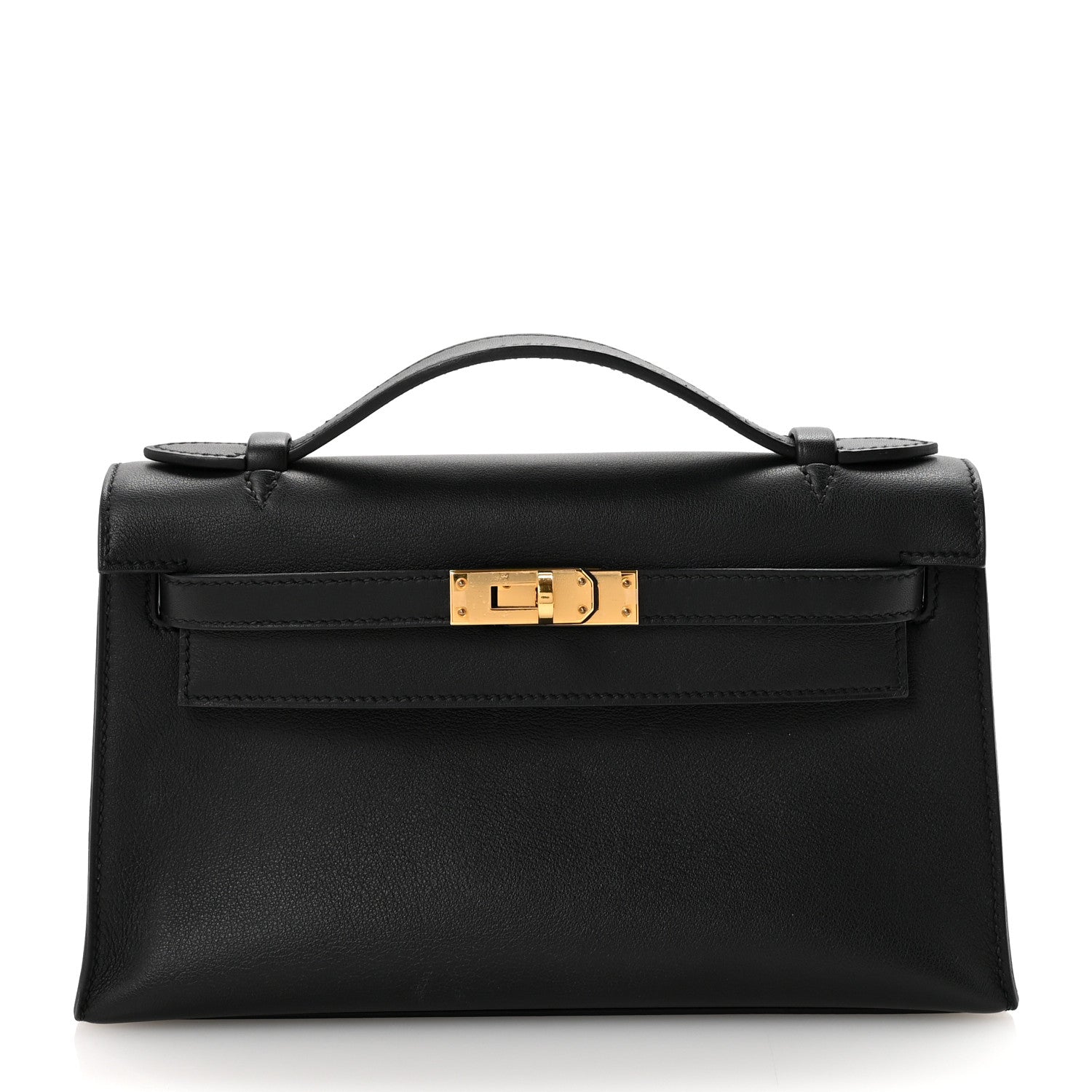 Swift Kelly Pochette Clutch Black