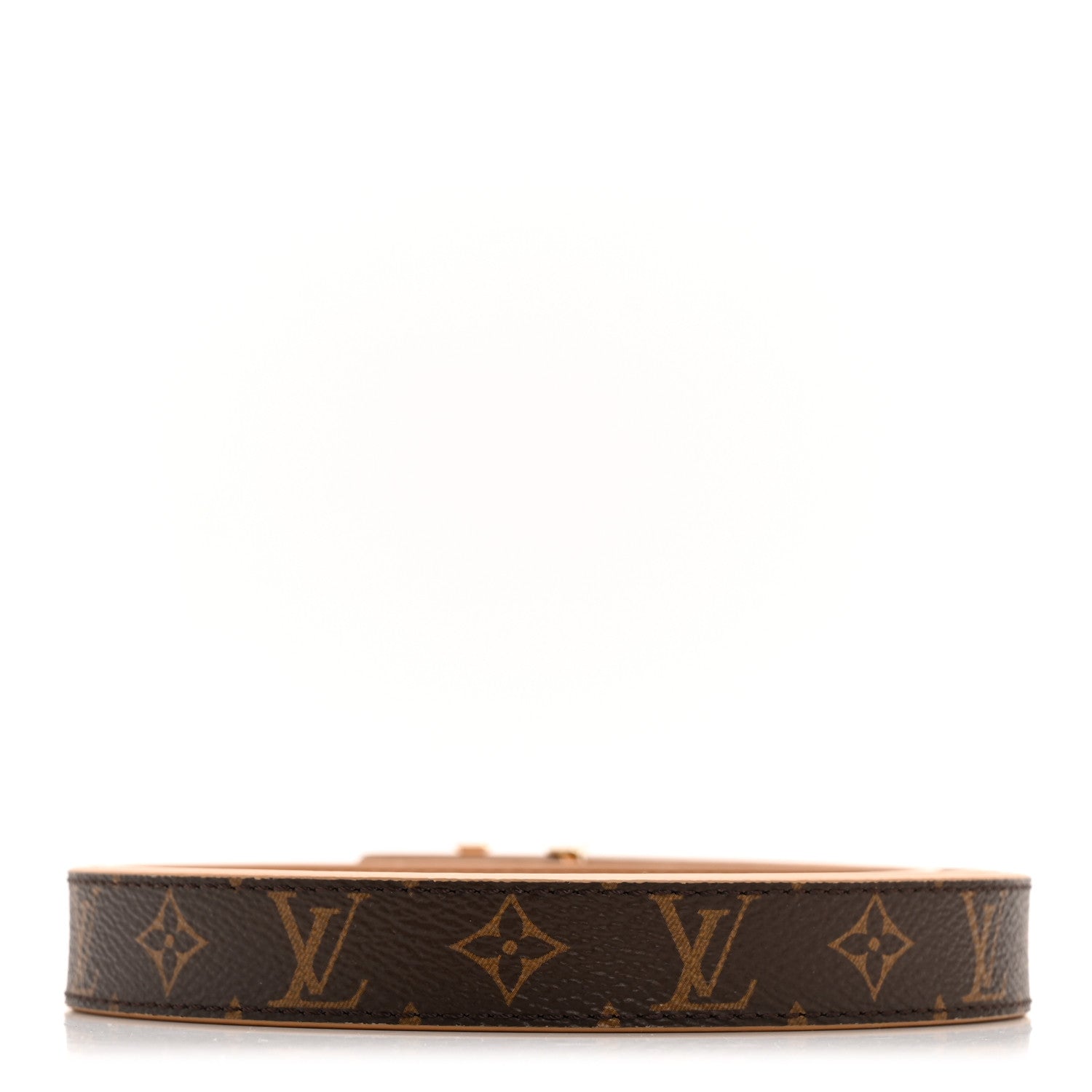 Calfskin Monogram 20mm LV Iconic Reversible Belt 85 34 Arizona Beige