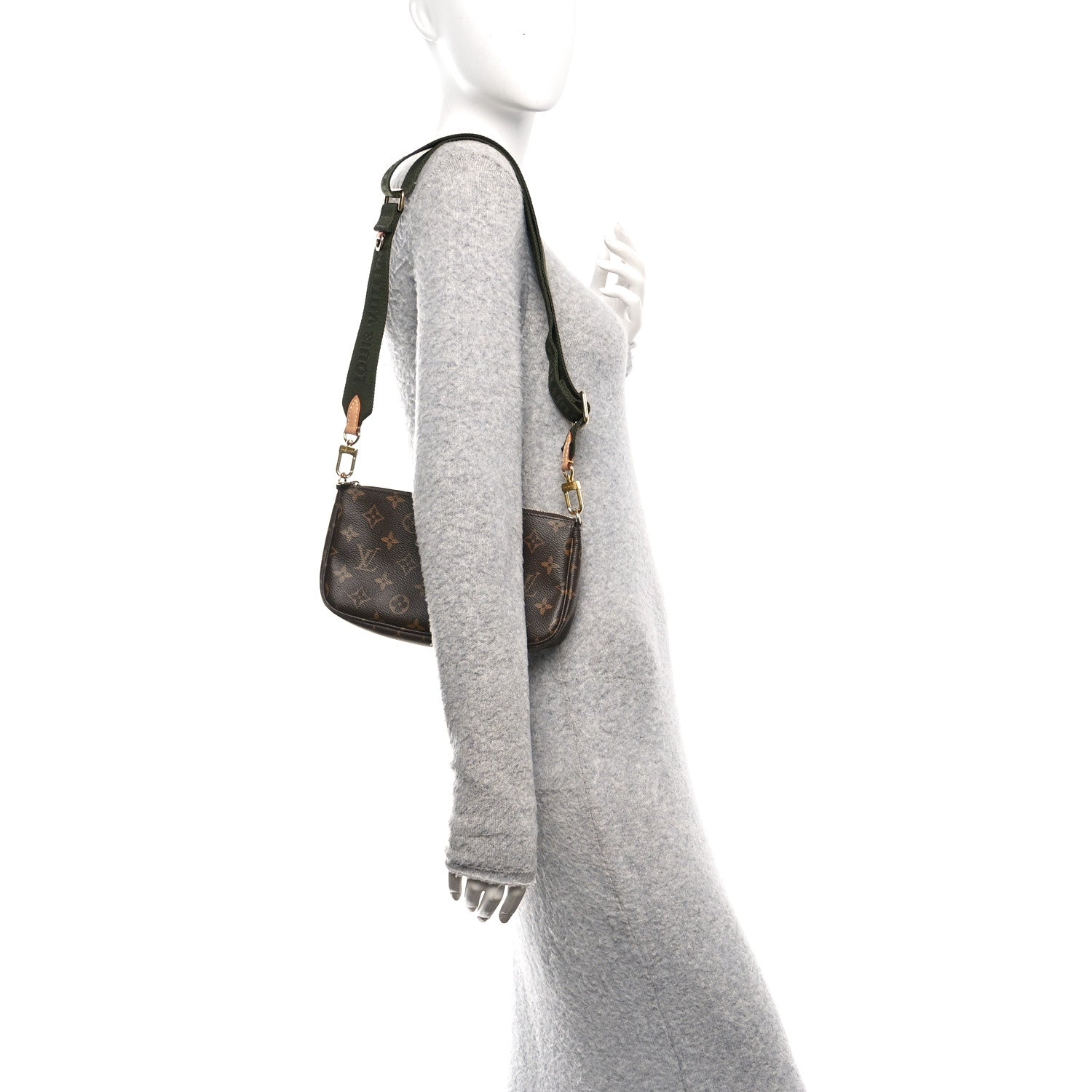 Monogram Multi Pochette Accessories Kaki