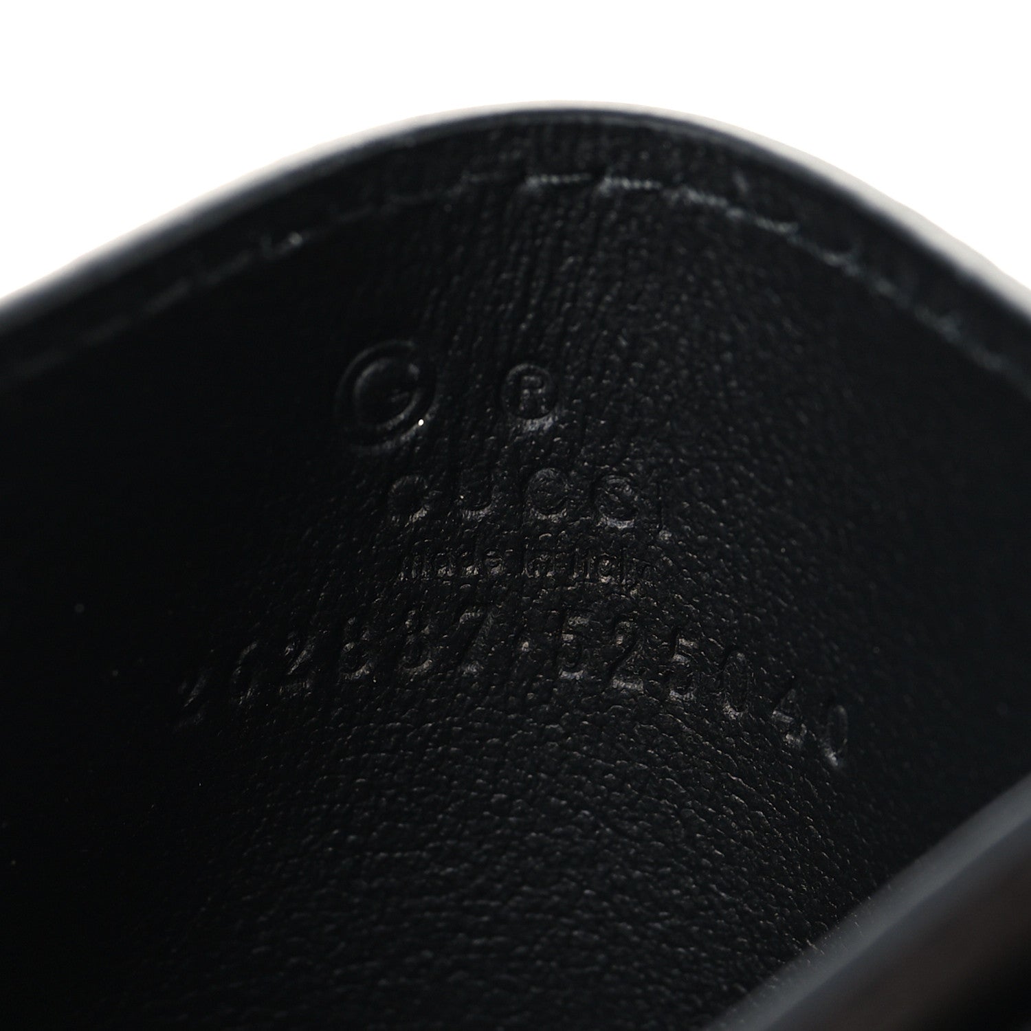 Microguccissima Card Holder Black