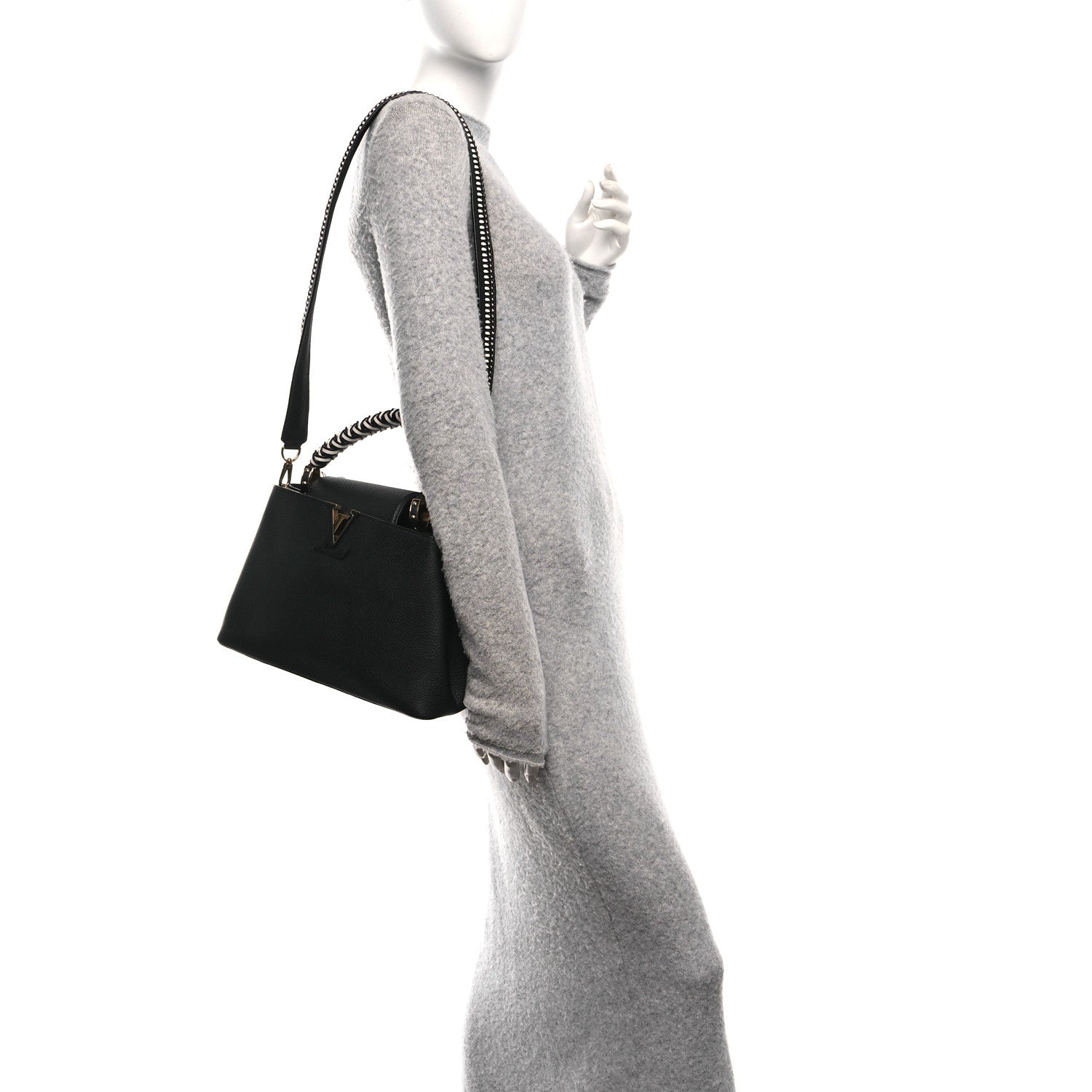 Taurillon Capucines Black White