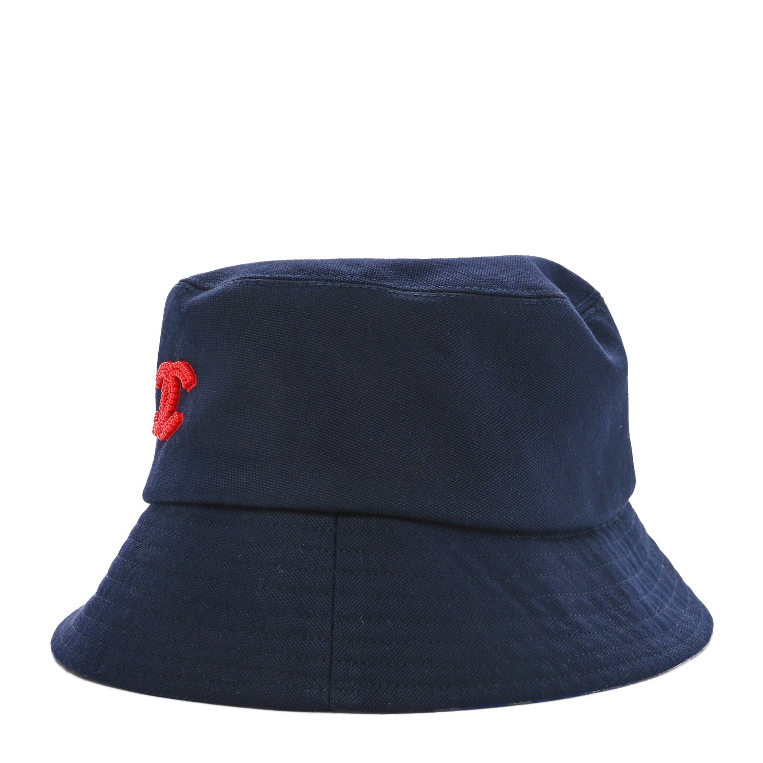 Canvas CC Bucket Hat M Navy