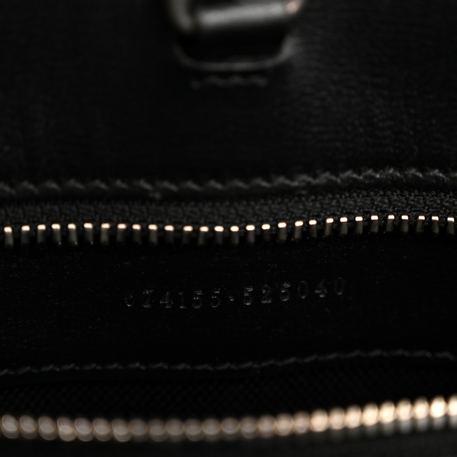 GG Supreme Monogram Azalea Calfskin Web Medium Retro Interlocking G Vertical Tote Bag Black