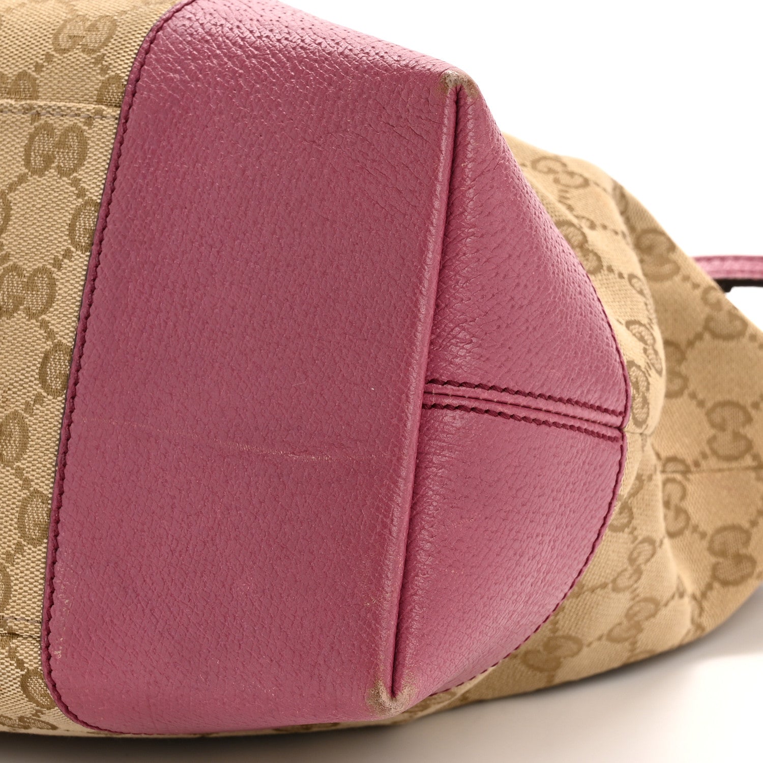 Monogram Medium Bree Foldover Tote Beige Ebony Peonia Flower