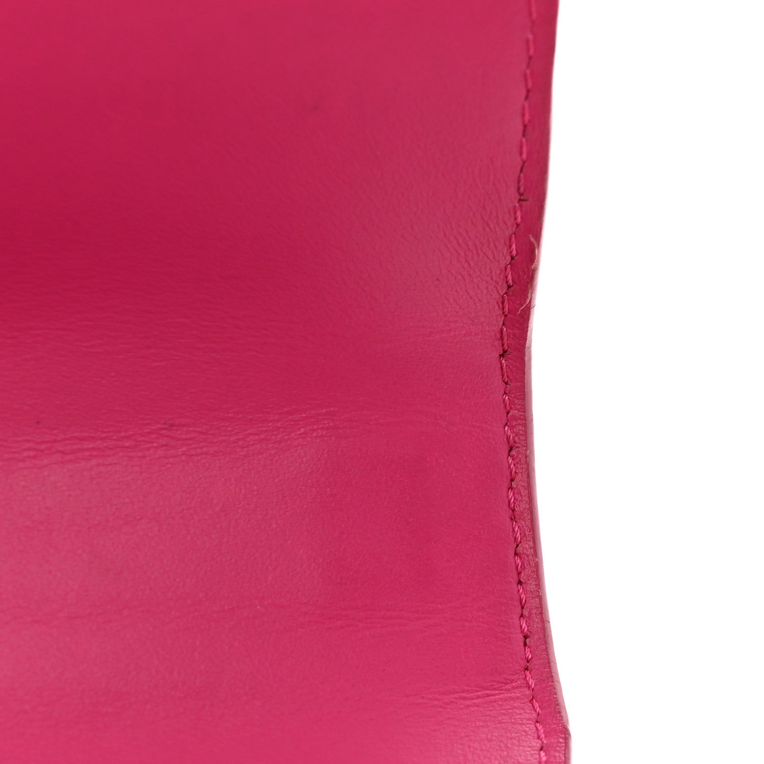 Epi Twist Braided Chain Shoulder Bag PM Rose Miami Pink
