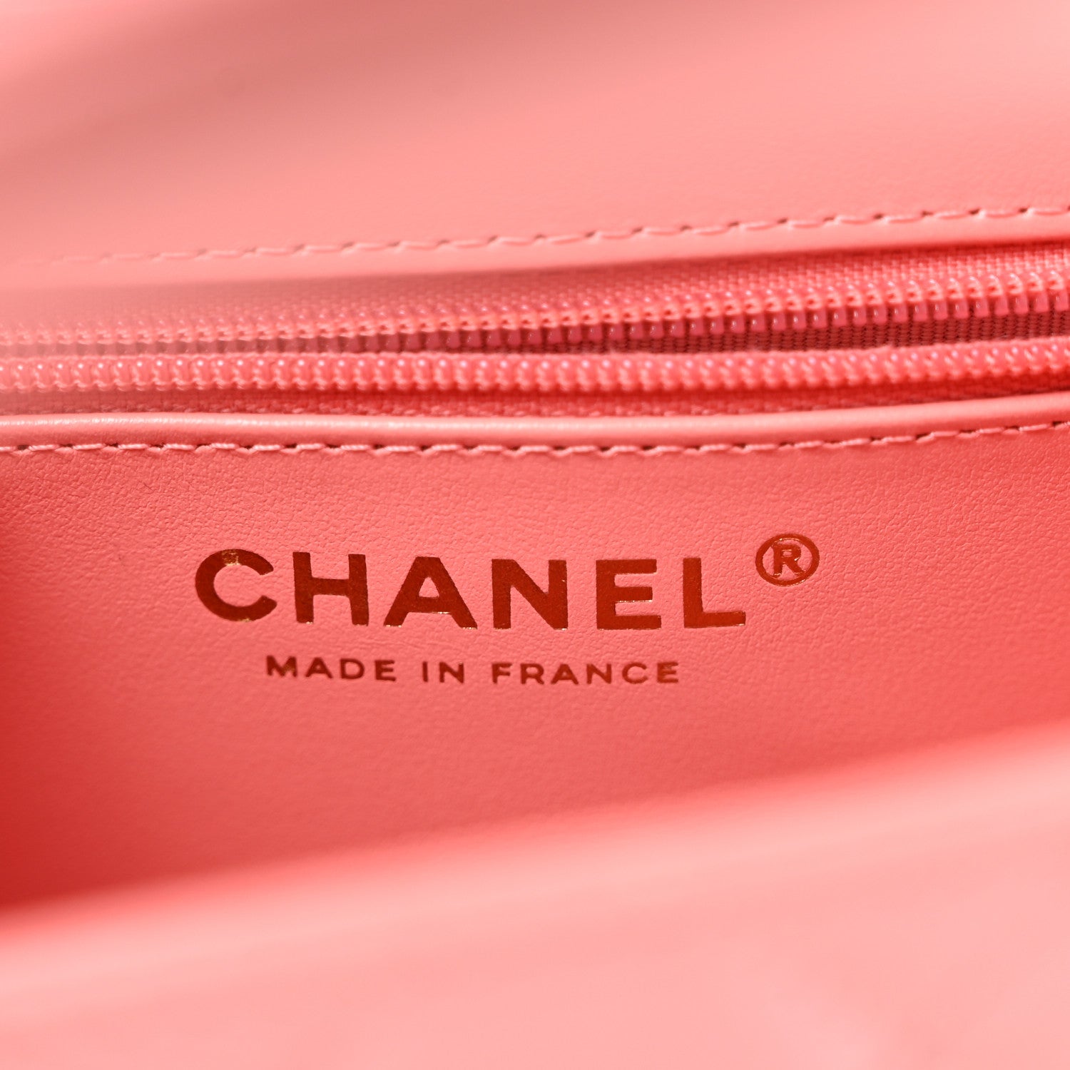 Shiny Aged Calfskin Quilted Nano Kelly Shopper Coral Pink