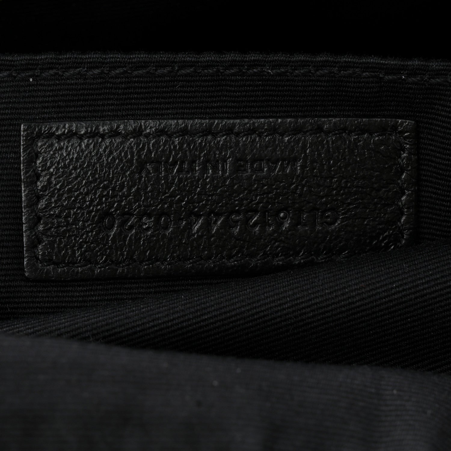 Calfskin Matelasse Monogram Lou Camera Bag Black