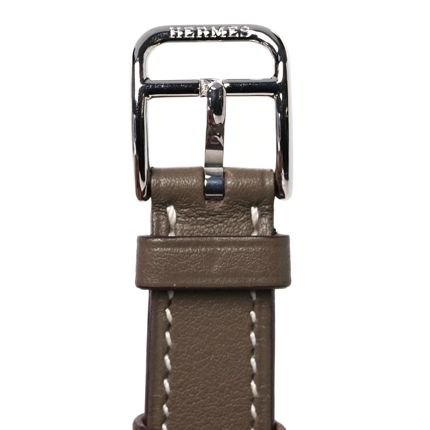 Swift Heure H Hour Mini 17mm Watch Double Tour Strap Etoupe