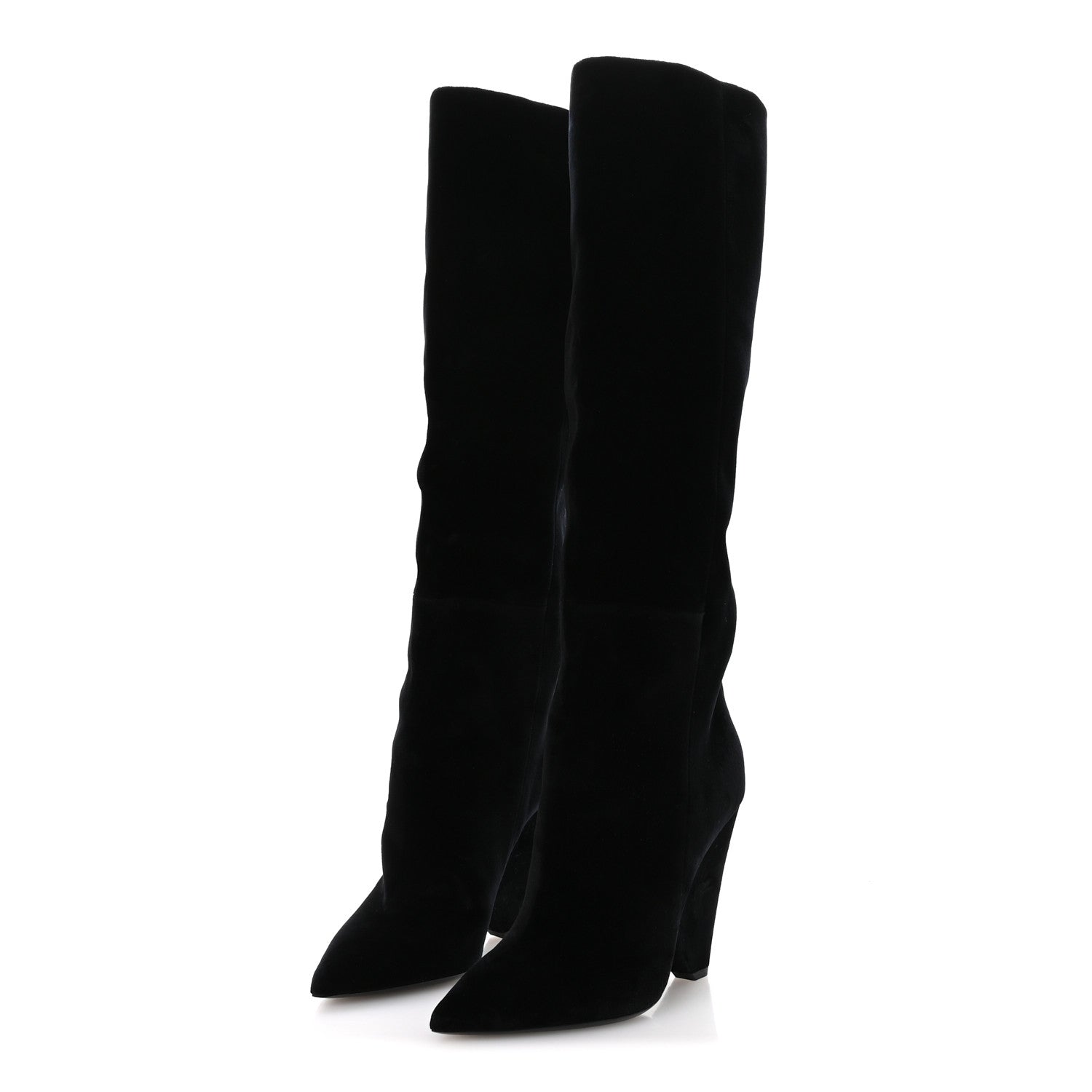 Velvet Niki 105 Thigh High Boots 37.5 Black