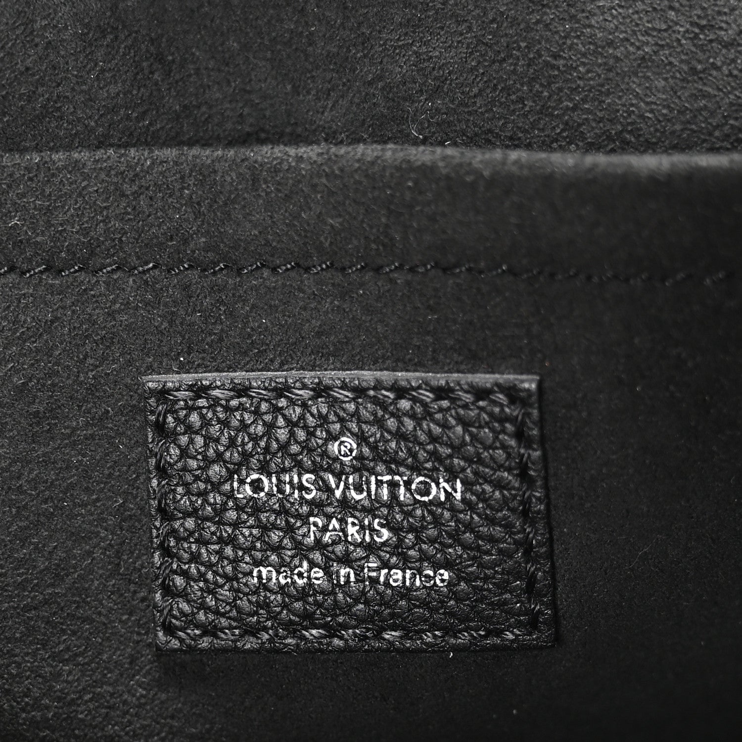 Soft Calfskin My Lockme Chain Bag BB Black
