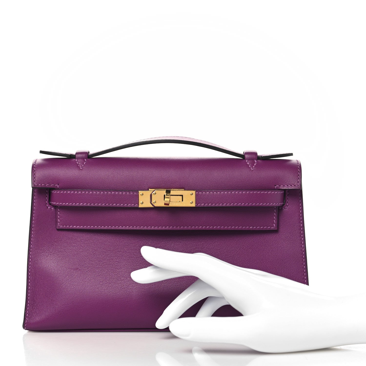 Swift Kelly Pochette Clutch Anemone