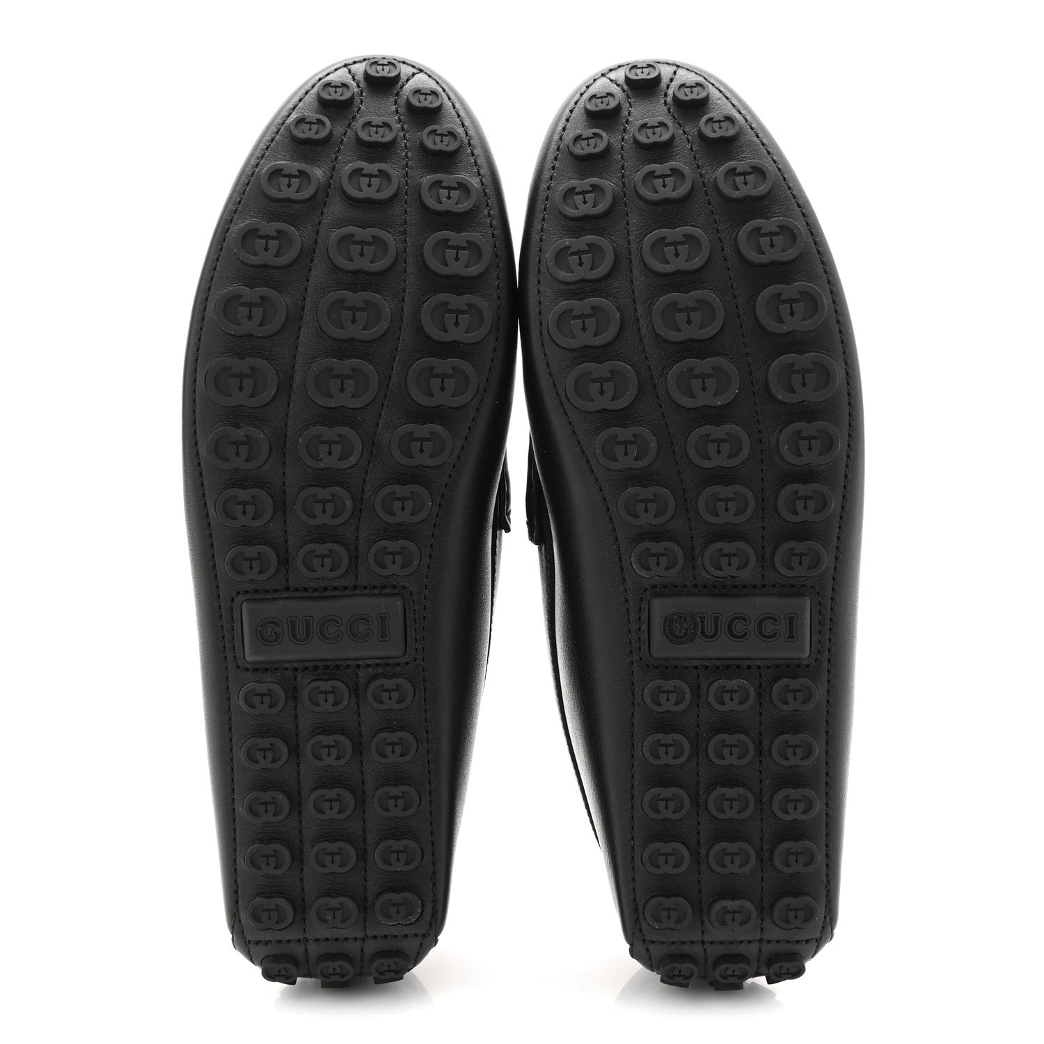 Soft Clove Calfskin Mens Horsebit Driver Loafers 9.5 Black