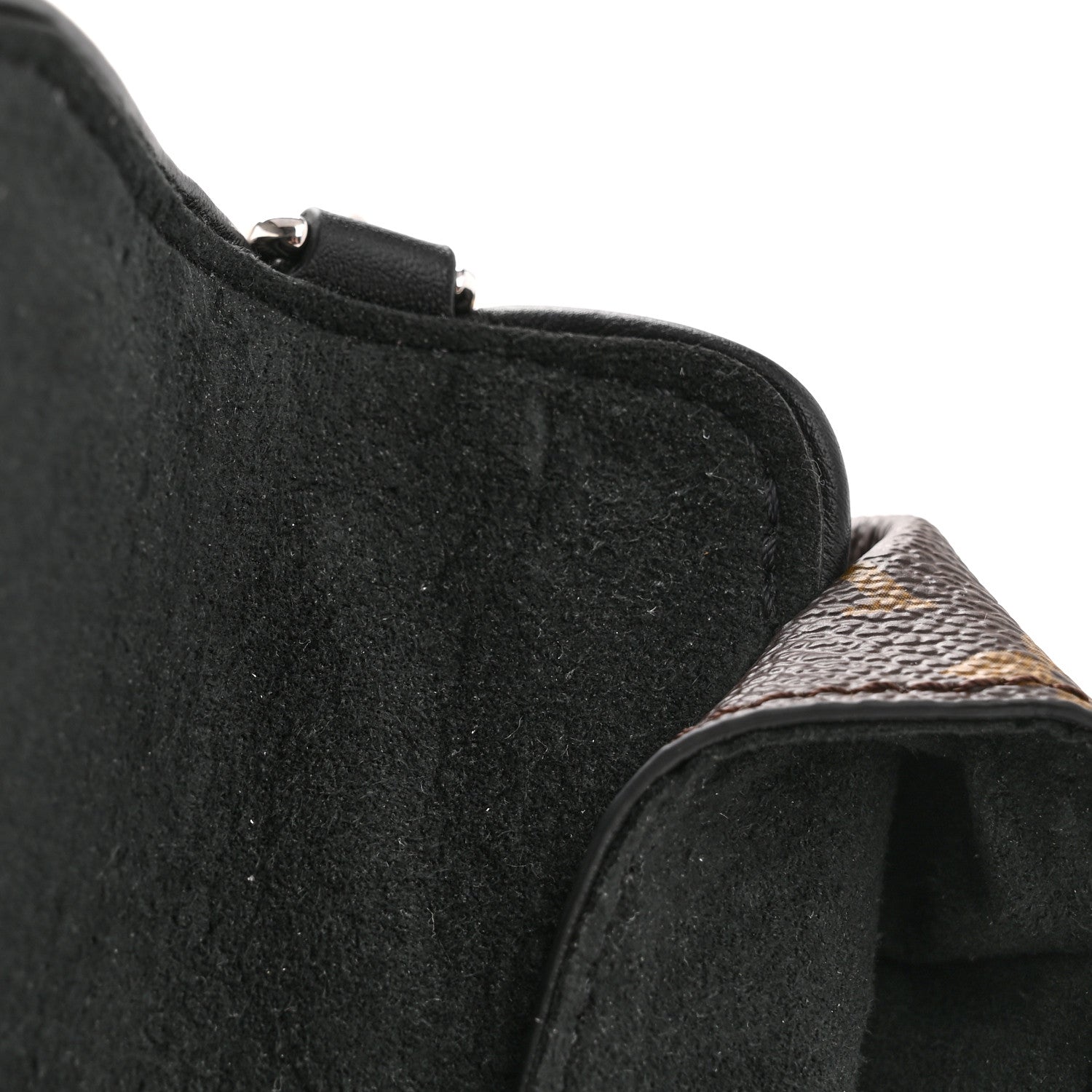 Monogram Kabuki Pochette Black
