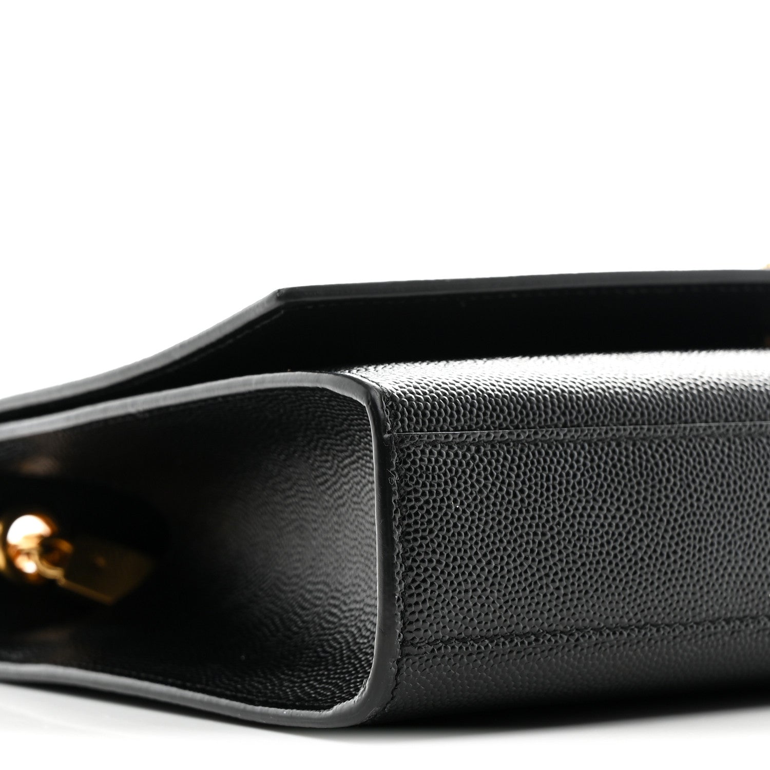 Grain De Poudre Medium Classic Monogram Kate Satchel Black