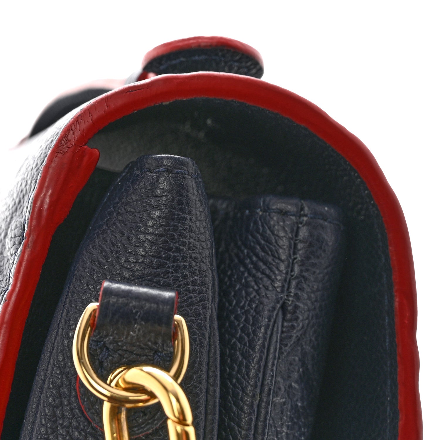 Empreinte Pochette Metis Marine Rouge