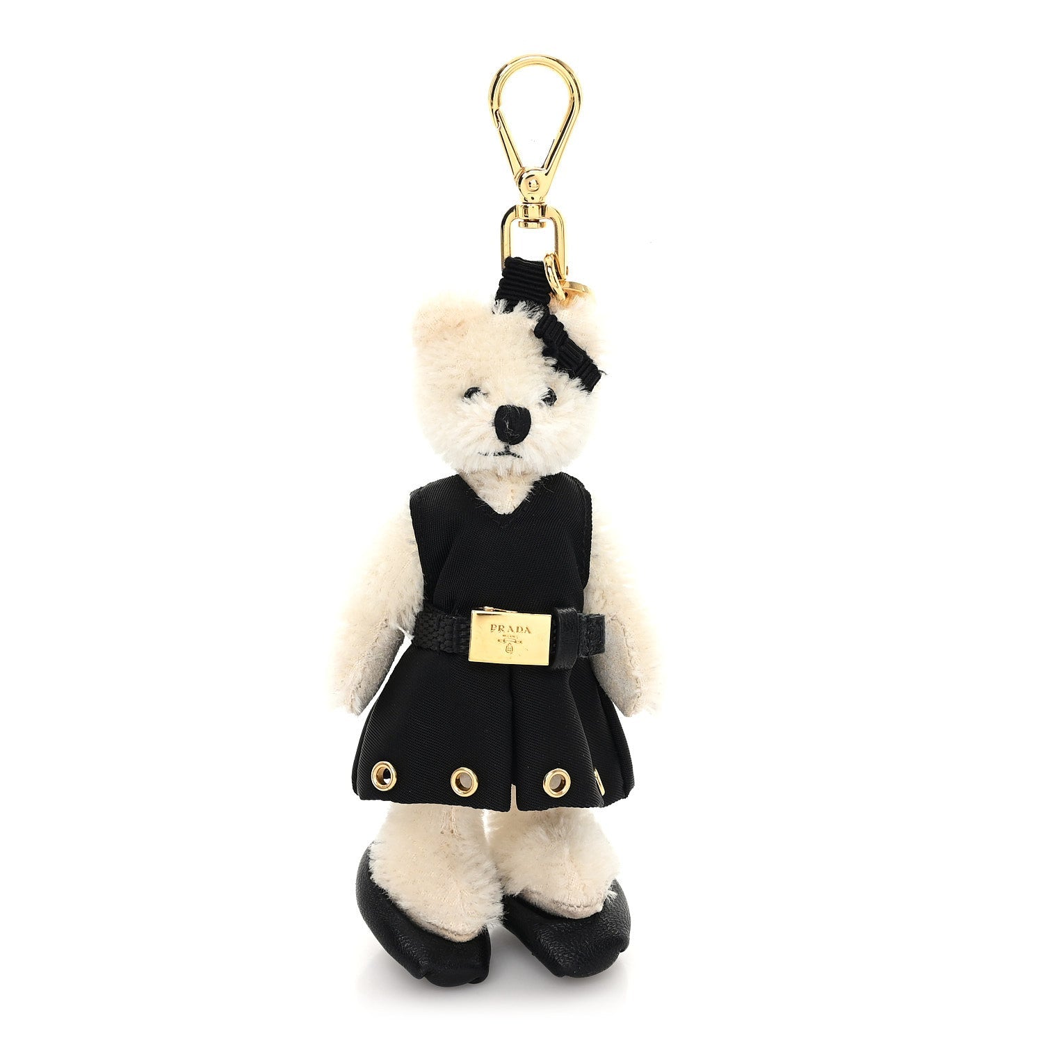 Marlene Teddy Bear Keychain Charm