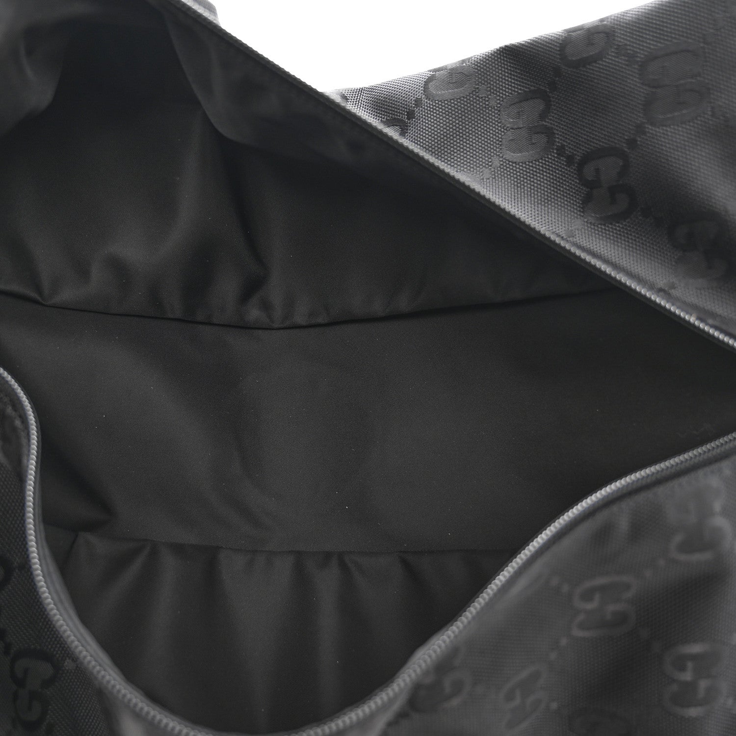 Econyl Nylon Monogram Off The Grid Shoe Case Black