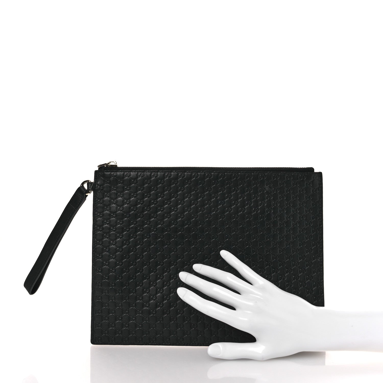 Microguccissima Clutch Black