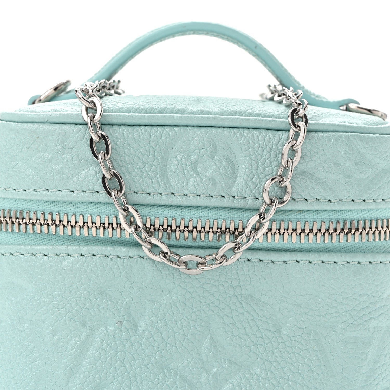 Empreinte Monogram Micro Vanity Pearly Lagoon Turquoise