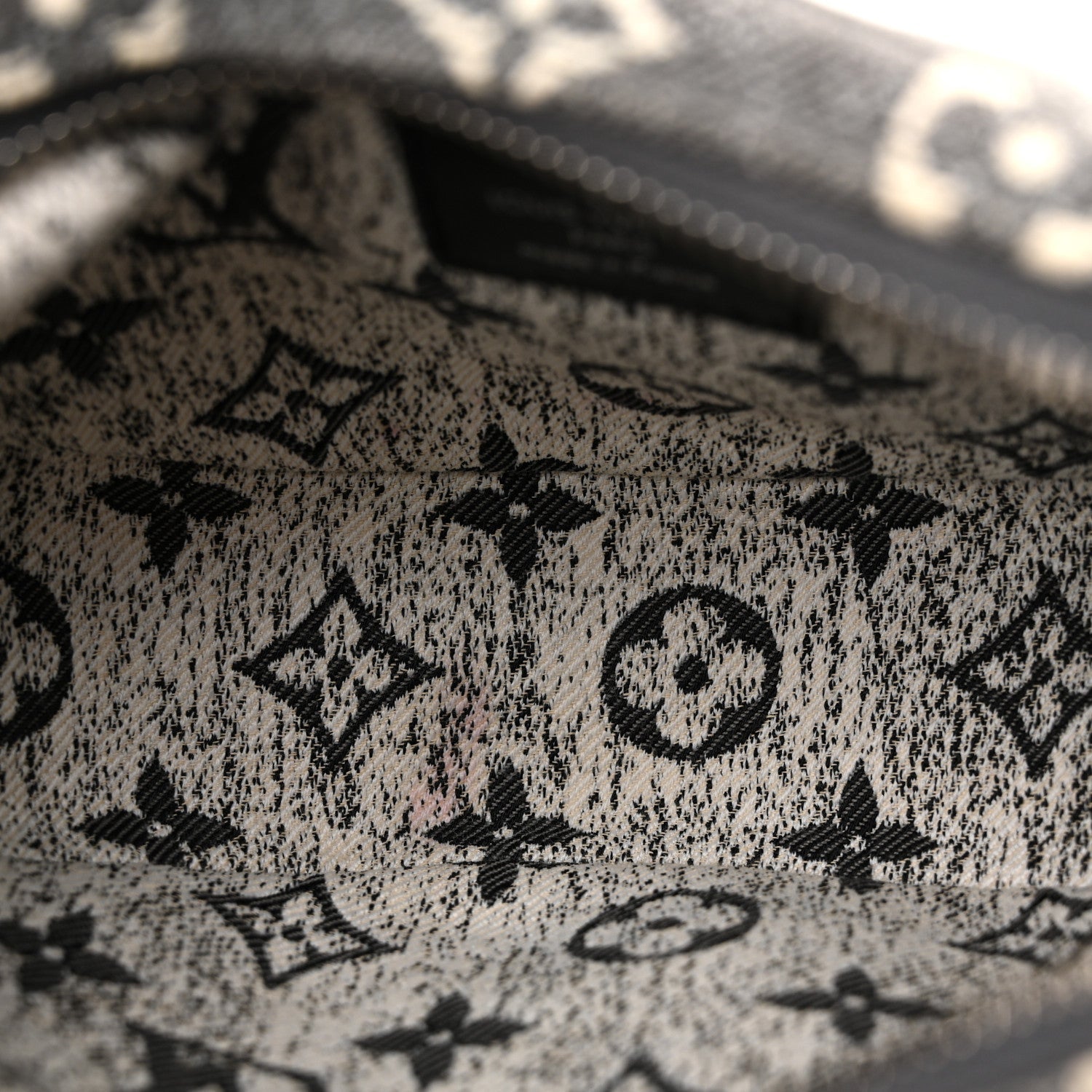 Monogram Jacquard Denim Loop Black