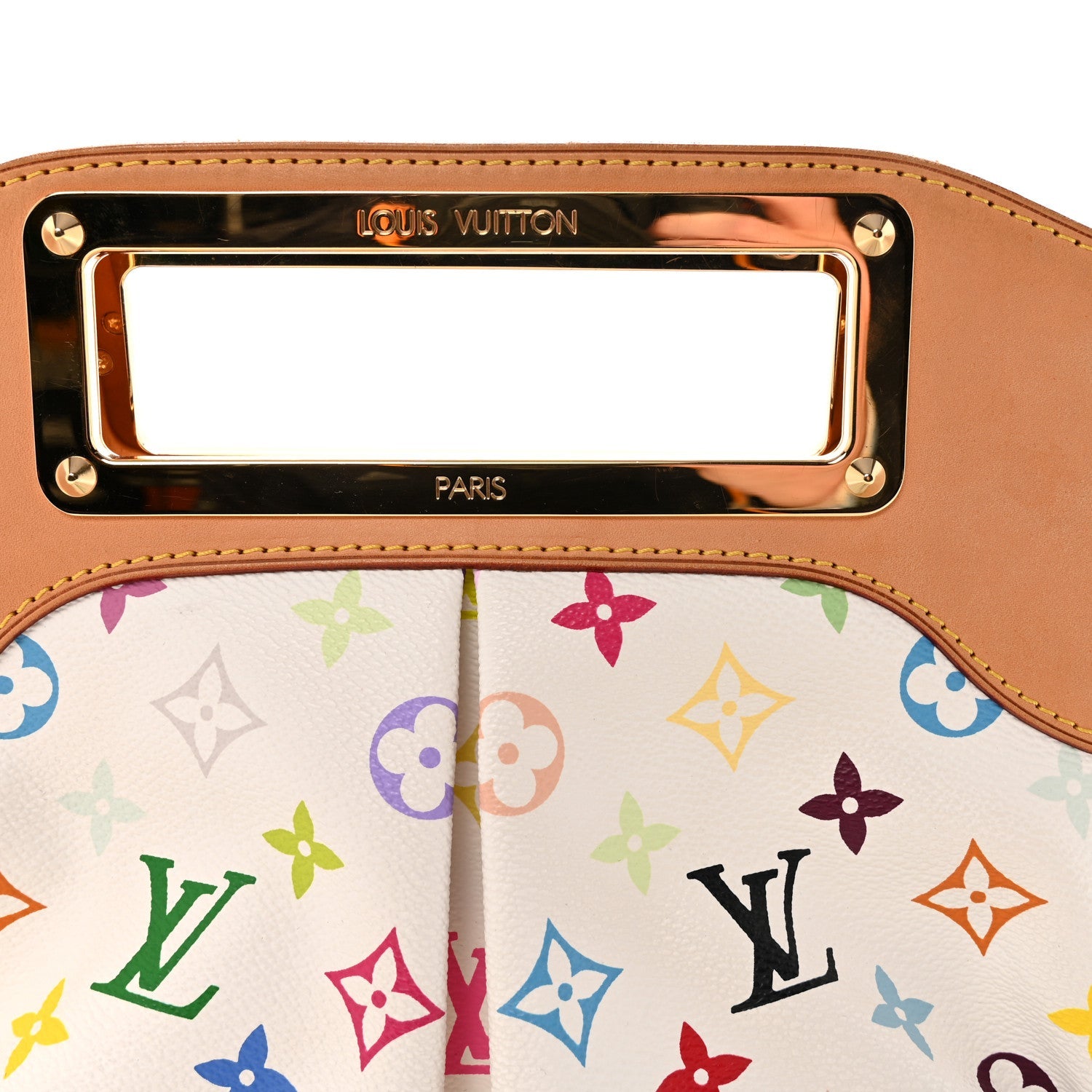 Monogram Multicolor Judy MM White