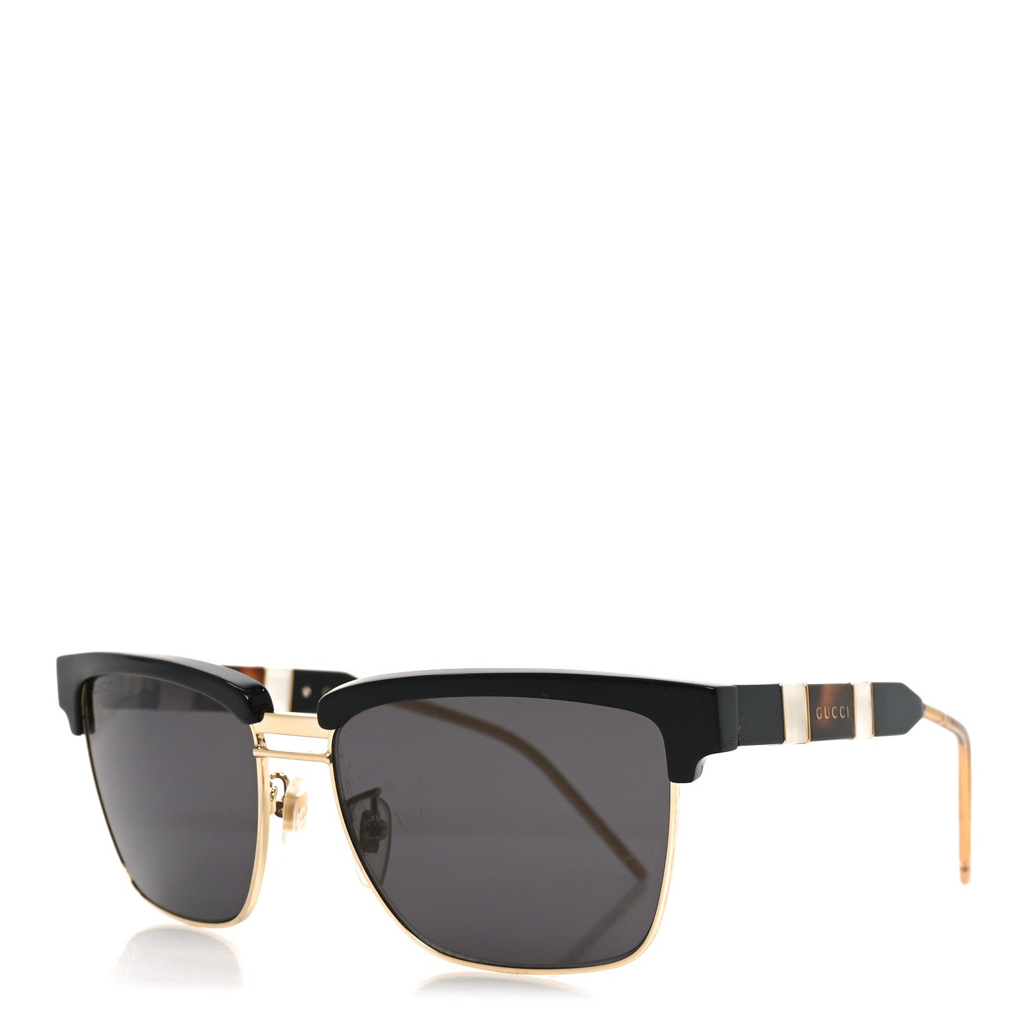 Squared Aviator GG Sunglasses GG0603S Black