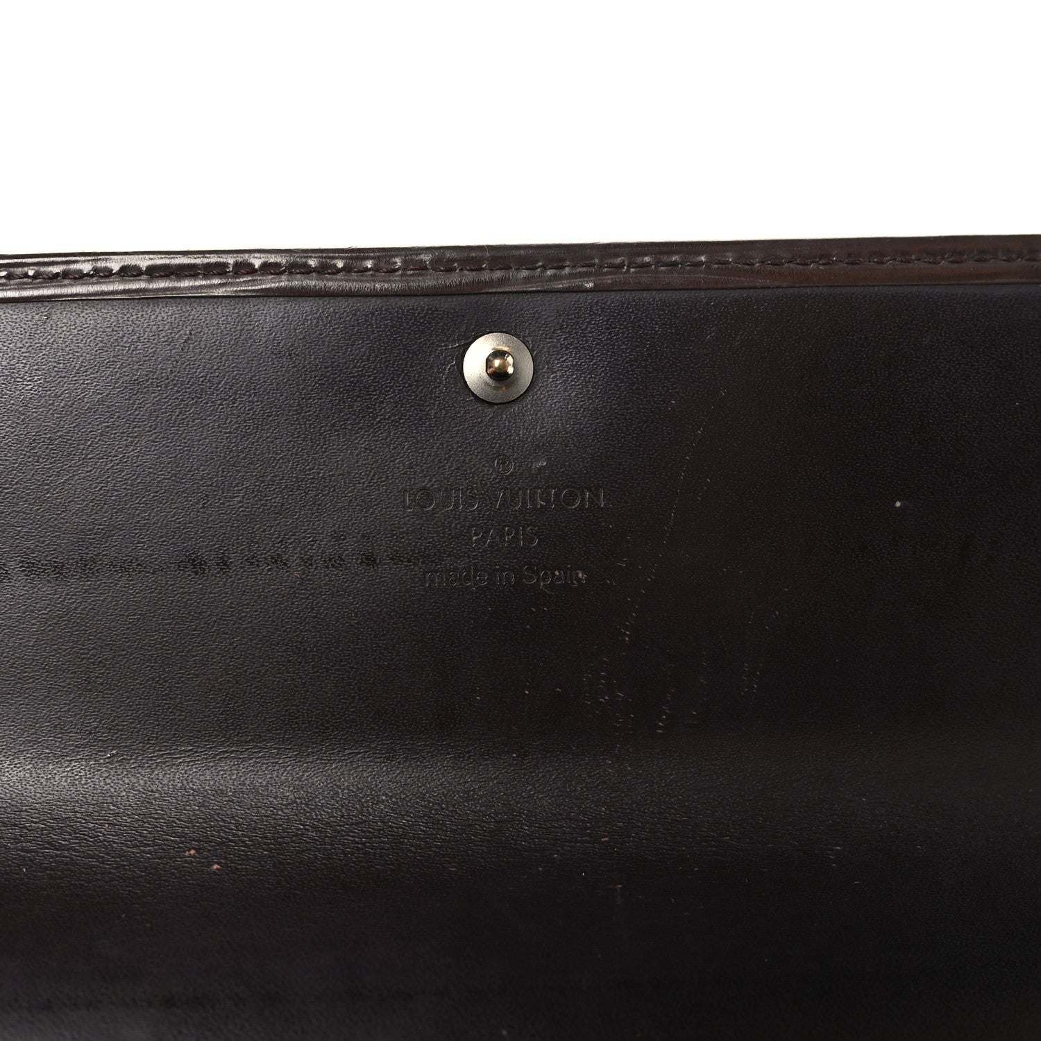 Epi Sarah Wallet Dark Brown
