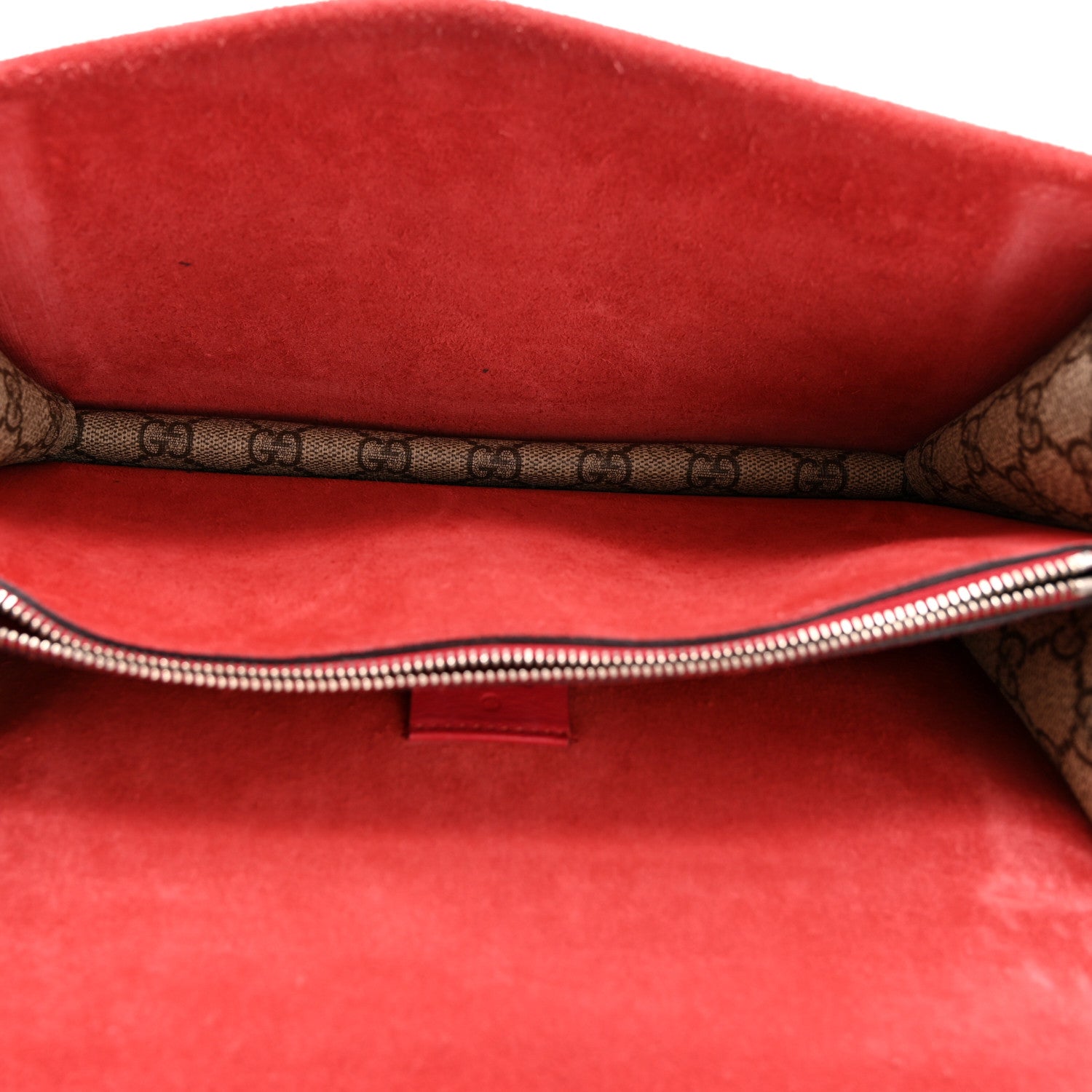 GG Supreme Monogram Small Dionysus Shoulder Bag Red