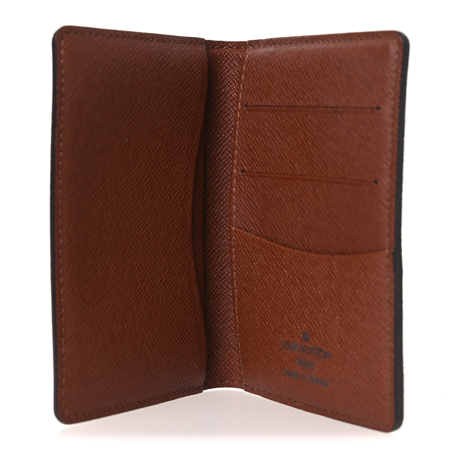 Monogram Pocket Organizer Card Holder