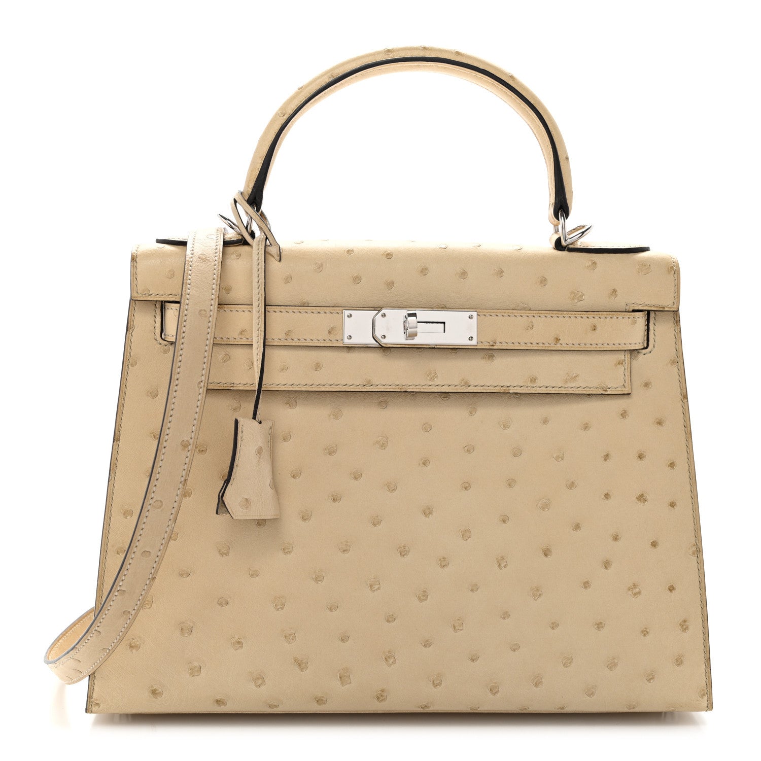 Ostrich Kelly Sellier 28 Parchemin