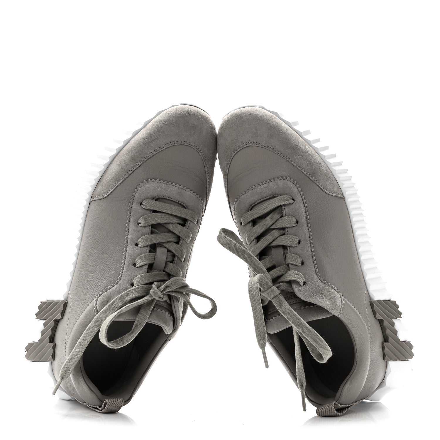 Sport Goatskin Suede Goatskin Womens Bouncing Sneakers 39 Beige Galet