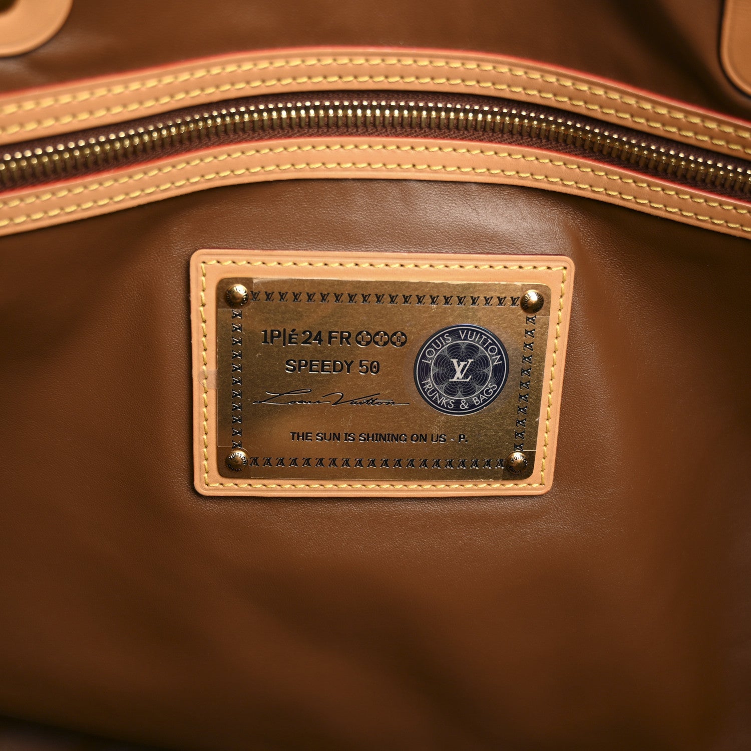 Calfskin Monogram Speedy P9 Bandouliere 50 Green