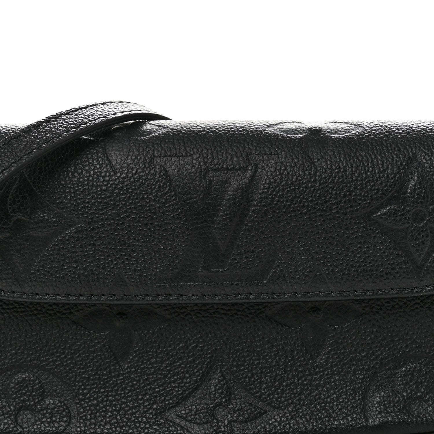 Empreinte Monogram Giant Ivy Wallet On Chain Black